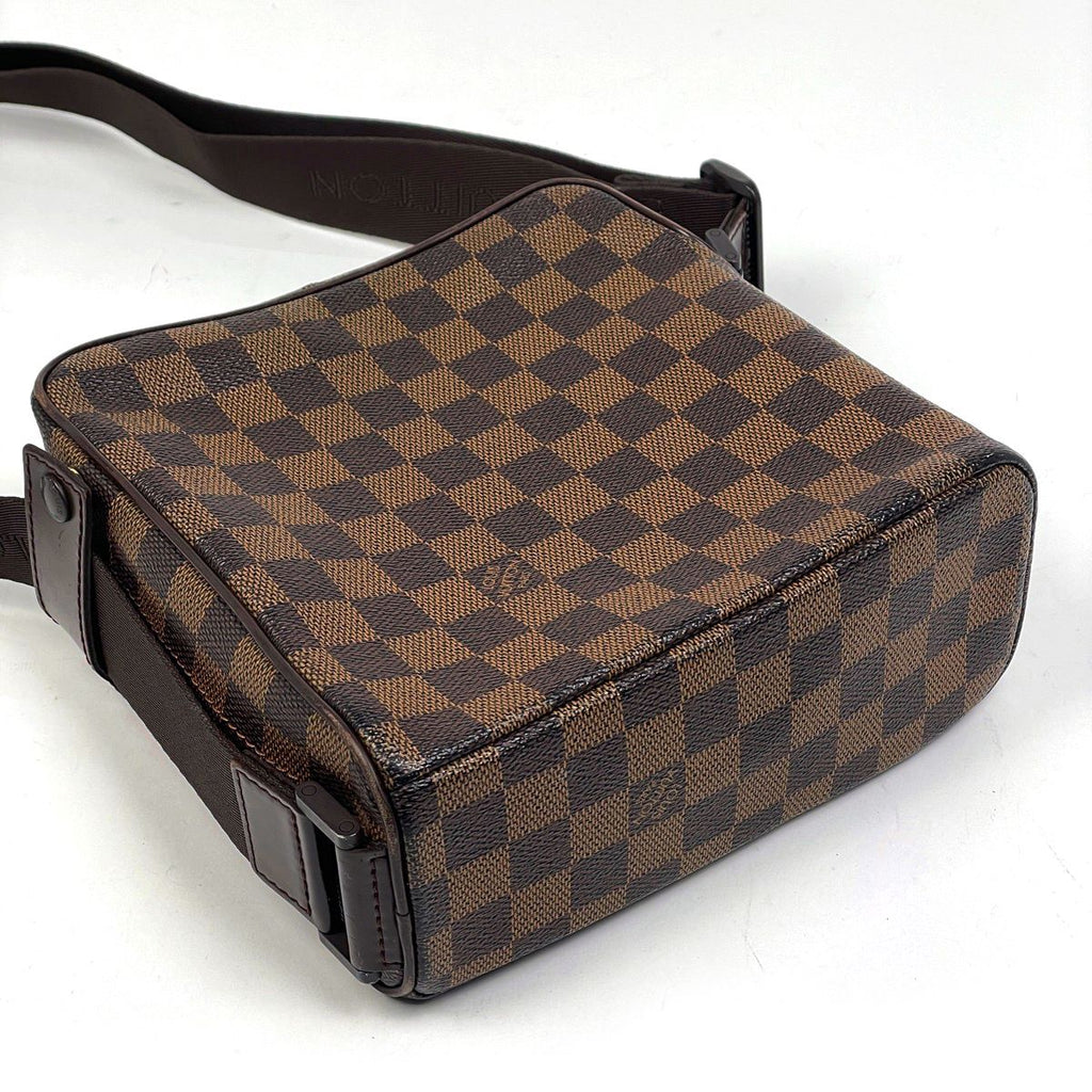 Louis Vuitton Olaf PM Shoulder Crossbody Bag Damier Brown — view 2