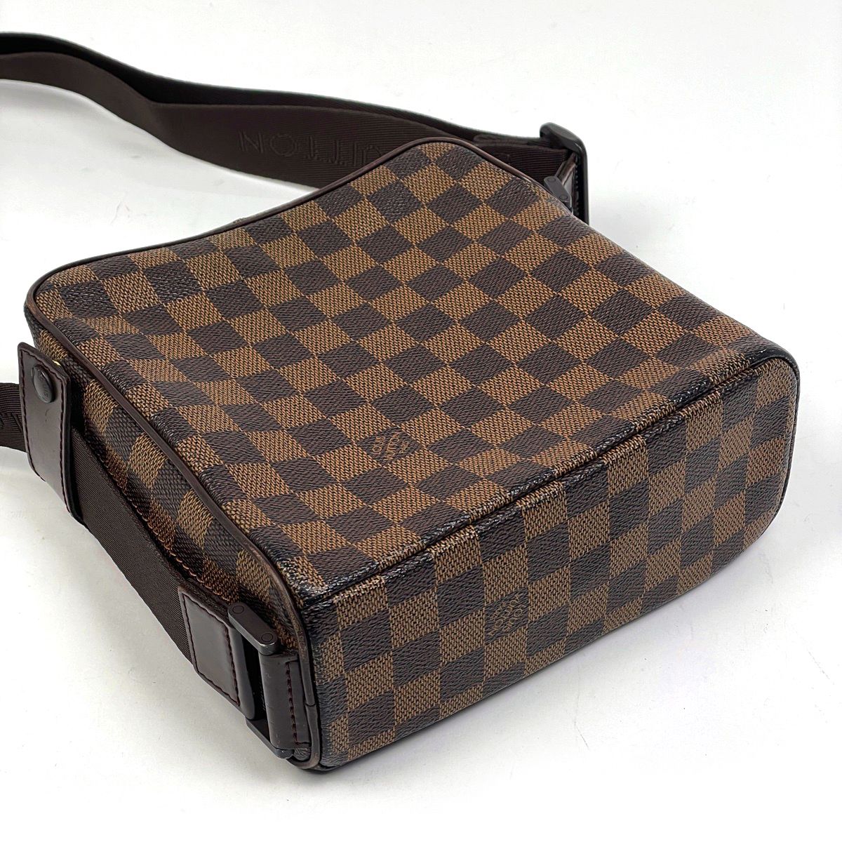 Louis Vuitton Olaf PM Shoulder Crossbody Bag Damier Brown — view 2