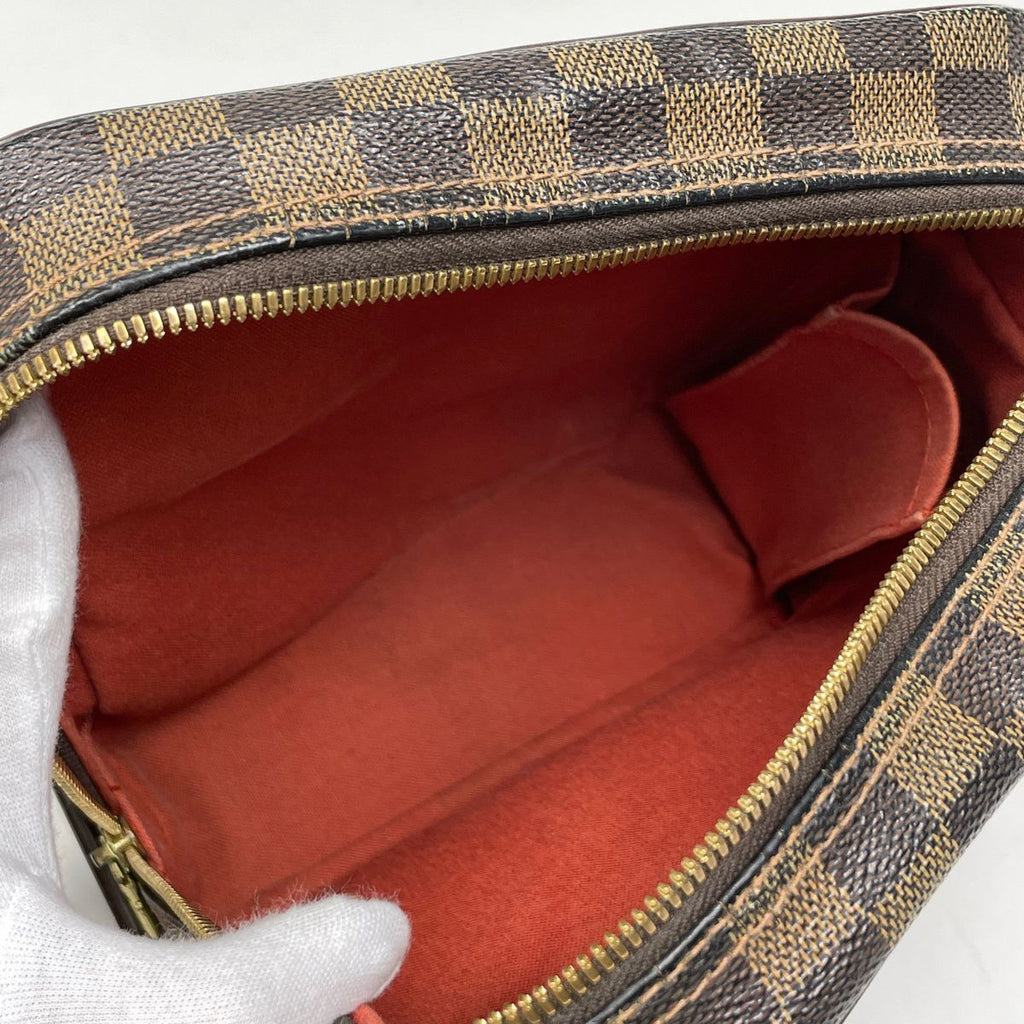 Louis Vuitton Olaf PM Shoulder Crossbody Bag Damier Brown — view 9