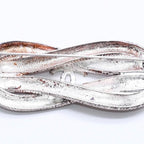 Chanel CC Logo Brooch Rope Motif 97 Metal Silver — view 5