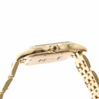 Cartier Panthere MM Date Boys Watch Ivory 18k Yellow Gold Quartz — view 5