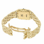Cartier Panthere MM Date Boys Watch Ivory 18k Yellow Gold Quartz — view 4