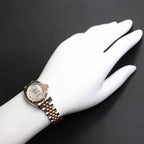 Rolex Datejust VI Diamond Roulette Watch 18k Pink Gold Automatic Winding — view 4