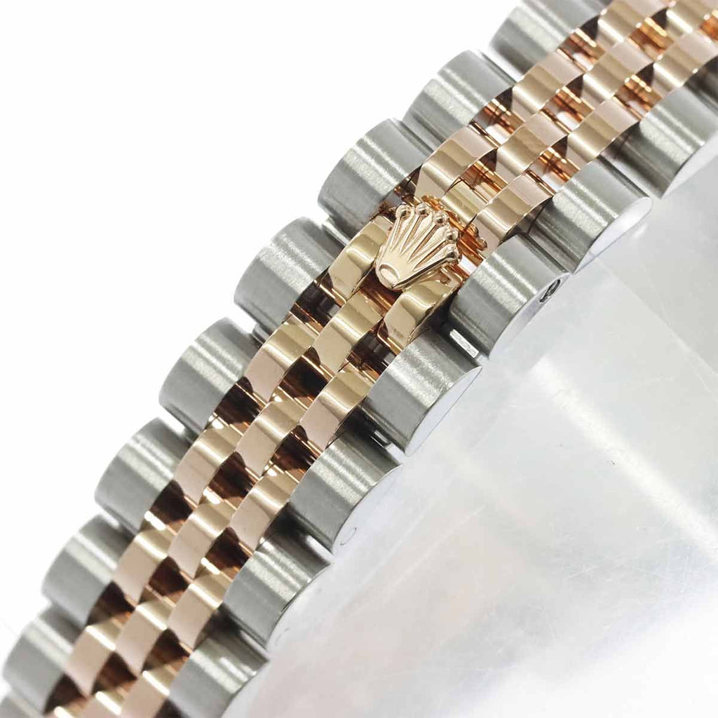 Rolex Datejust VI Diamond Roulette Watch 18k Pink Gold Automatic Winding — view 7