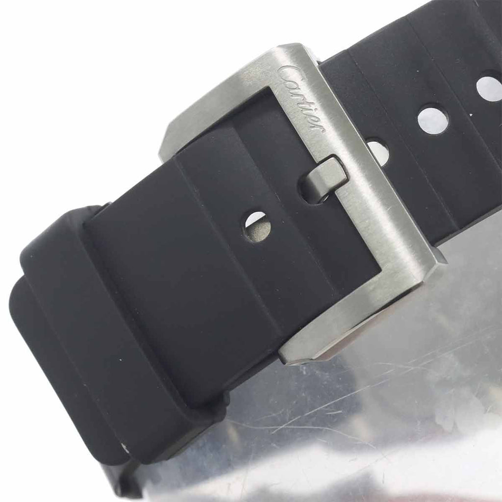 Cartier Santos 100 LM Watch Silver Automatic Winding — view 7