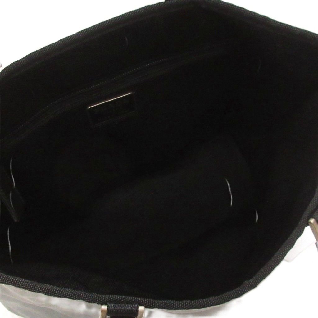 Prada Tote Triangle Plate Gray — view 6