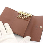 Louis Vuitton Key Case Multicles 6 Monogram Brown Key Holder — view 3