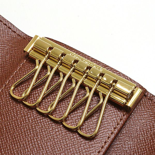 Louis Vuitton Key Case Multicles 6 Monogram Brown Key Holder — view 4