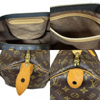 Louis Vuitton Speedy 40 Monogram Handbag Canvas Brown — view 9