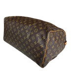 Louis Vuitton Speedy 40 Monogram Handbag Canvas Brown — view 7