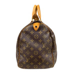 Louis Vuitton Speedy 40 Monogram Handbag Canvas Brown — view 5