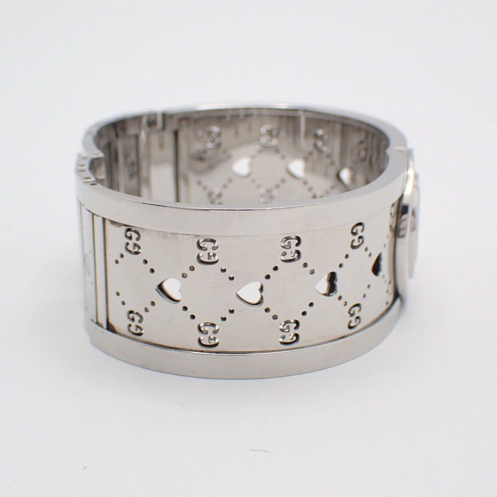 Gucci Toile Bangle Watch Quartz Heart — view 4