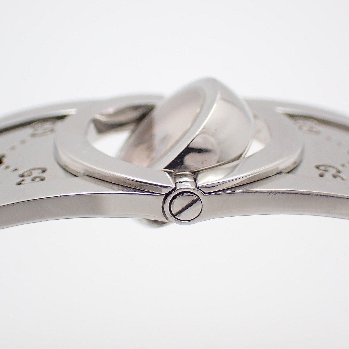 Gucci Toile Bangle Watch Quartz Heart — view 7