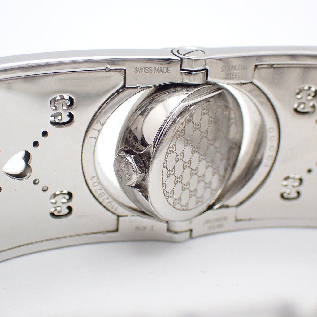 Gucci Toile Bangle Watch Quartz Heart — view 9