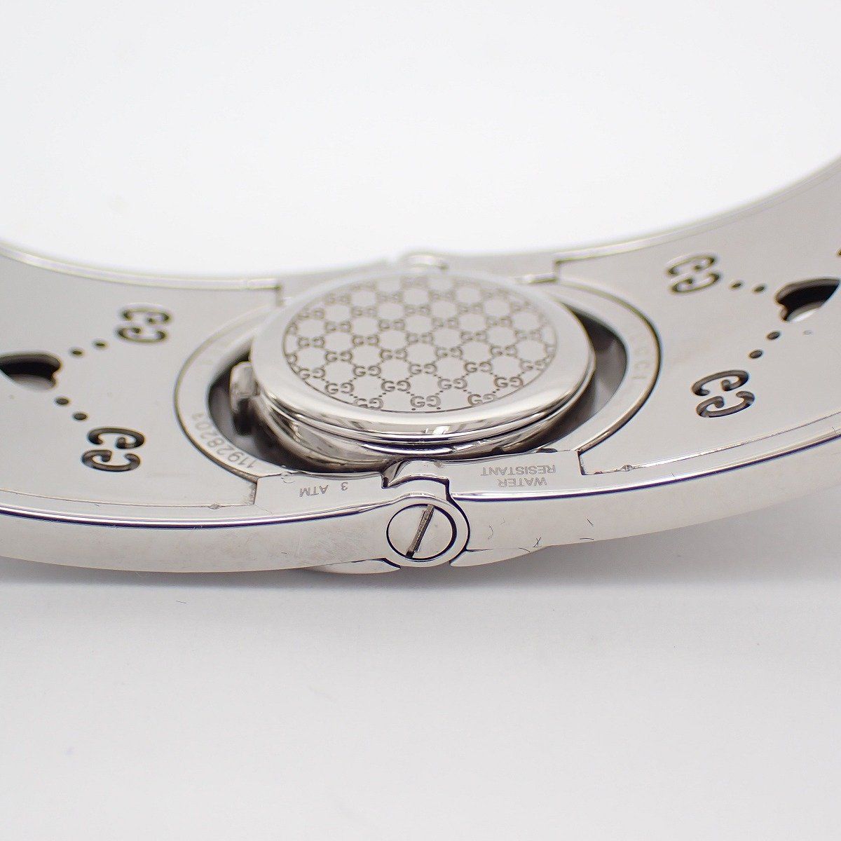 Gucci Toile Bangle Watch Quartz Heart — view 8