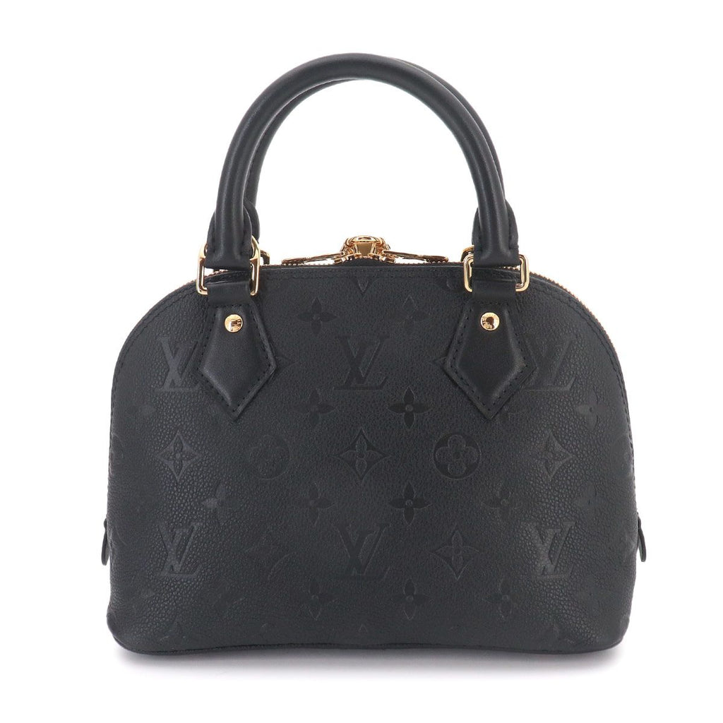 Louis Vuitton Monogram Empreinte Alma BB 2-Way Bag Leather Black — view 3