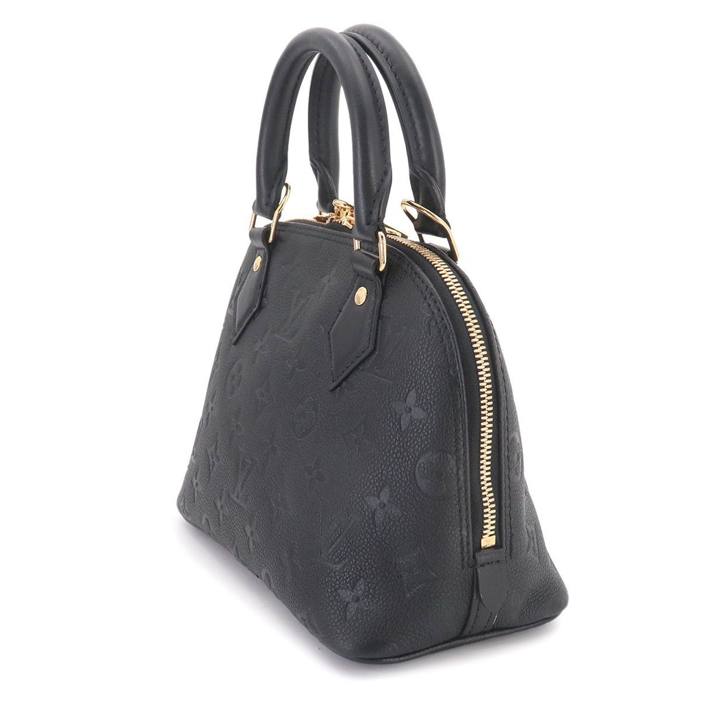 Louis Vuitton Monogram Empreinte Alma BB 2-Way Bag Leather Black — view 4