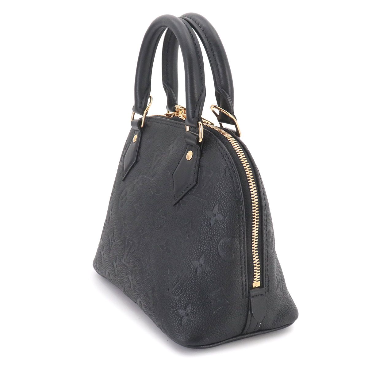 Louis Vuitton Monogram Empreinte Alma BB 2-Way Bag Leather Black — view 4
