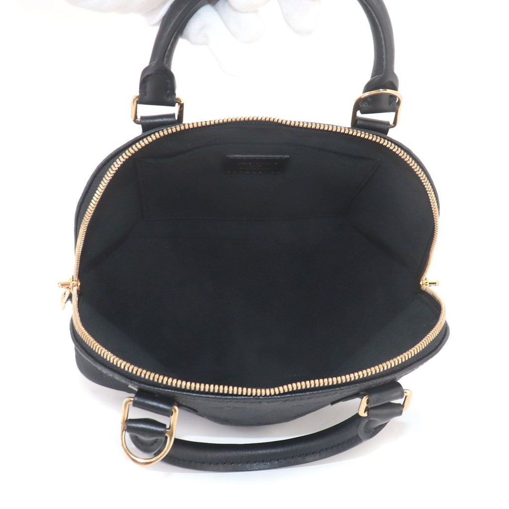 Louis Vuitton Monogram Empreinte Alma BB 2-Way Bag Leather Black — view 7