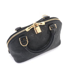 Louis Vuitton Monogram Empreinte Alma BB 2-Way Bag Leather Black — view 9