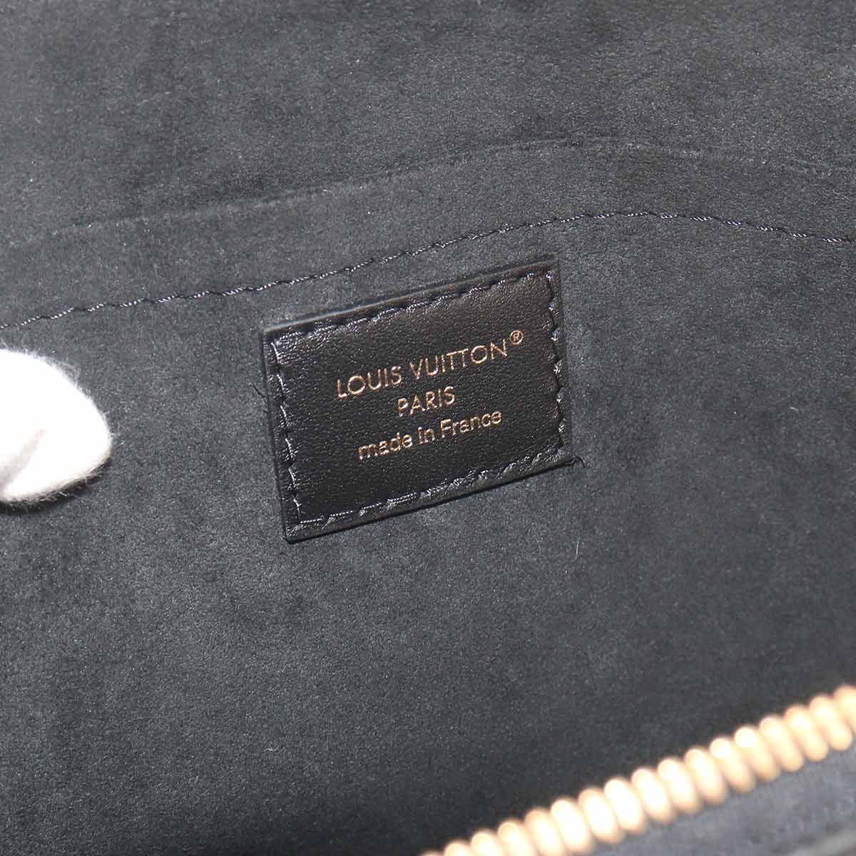 Louis Vuitton Monogram Empreinte Alma BB 2-Way Bag Leather Black — view 8