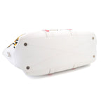 Louis Vuitton LV Square Trolley Tote Leather Blanc Silver — view 4