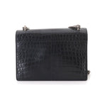 Saint Laurent Sunset Mini Chain Wallet Bifold Croco Shoulder — view 2