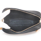 Saint Laurent Lou Chain Shoulder Bag Leather Black — view 6
