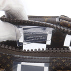 Louis Vuitton Monogram Chess Keepall Bandouliere 25 2-Way Bag Brown — view 8
