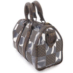 Louis Vuitton Monogram Chess Keepall Bandouliere 25 2-Way Bag Brown — view 4