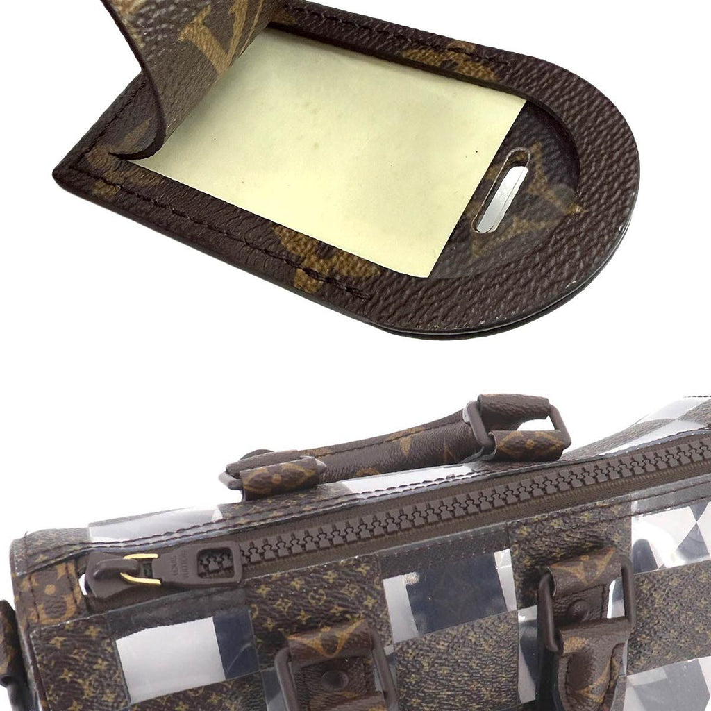 Louis Vuitton Monogram Chess Keepall Bandouliere 25 2-Way Bag Brown — view 9
