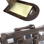 Louis Vuitton Monogram Chess Keepall Bandouliere 25 2-Way Bag Brown — view 9