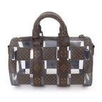 Louis Vuitton Monogram Chess Keepall Bandouliere 25 2-Way Bag Brown — view 3