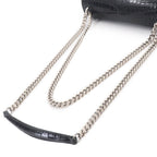 Saint Laurent Sunset Chain Shoulder Bag Croco — view 5