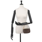 Louis Vuitton Monogram Mini Pochette Hand Bag Gold — view 9