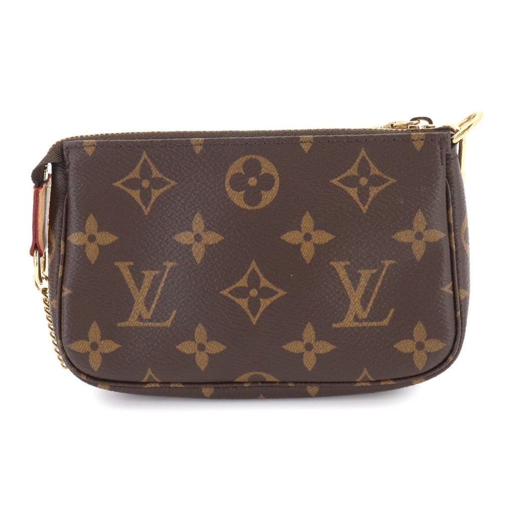 Louis Vuitton Monogram Mini Pochette Hand Bag Gold — view 3