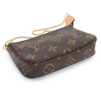 Louis Vuitton Monogram Mini Pochette Hand Bag Gold — view 5