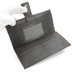 Fendi Zucca Pattern Bifold Wallet Canvas Leather Brown — view 8
