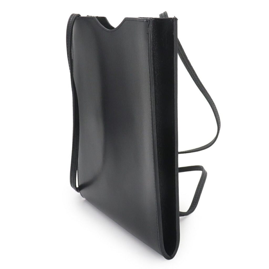 Hermes Onimetou Shoulder Bag Pochette Box Calf Black Onimaitou — view 3