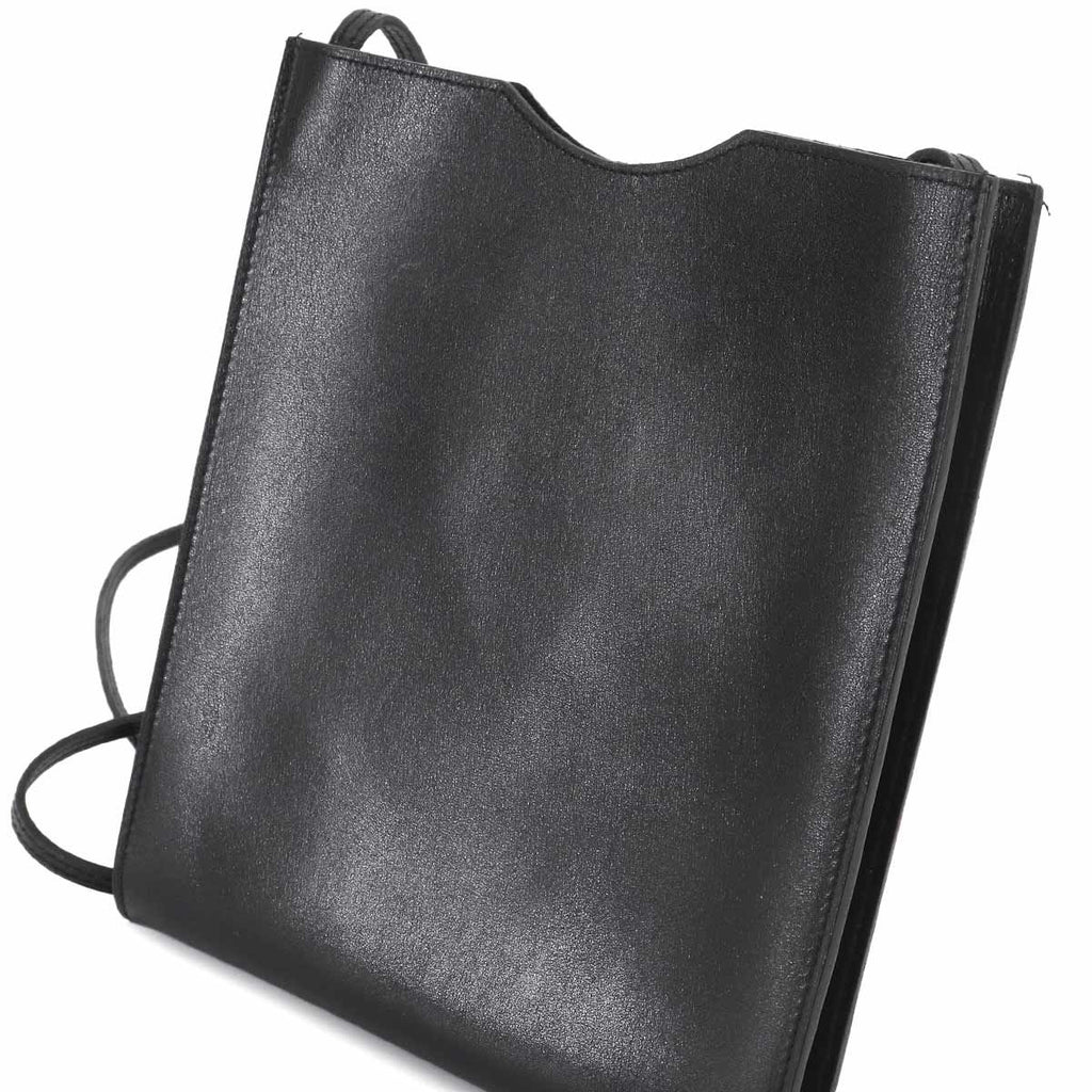 Hermes Onimetou Shoulder Bag Pochette Box Calf Black Onimaitou — view 7