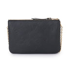 Louis Vuitton Monogram Empreinte Pochette Double Zip Shoulder Bag Leather — view 3