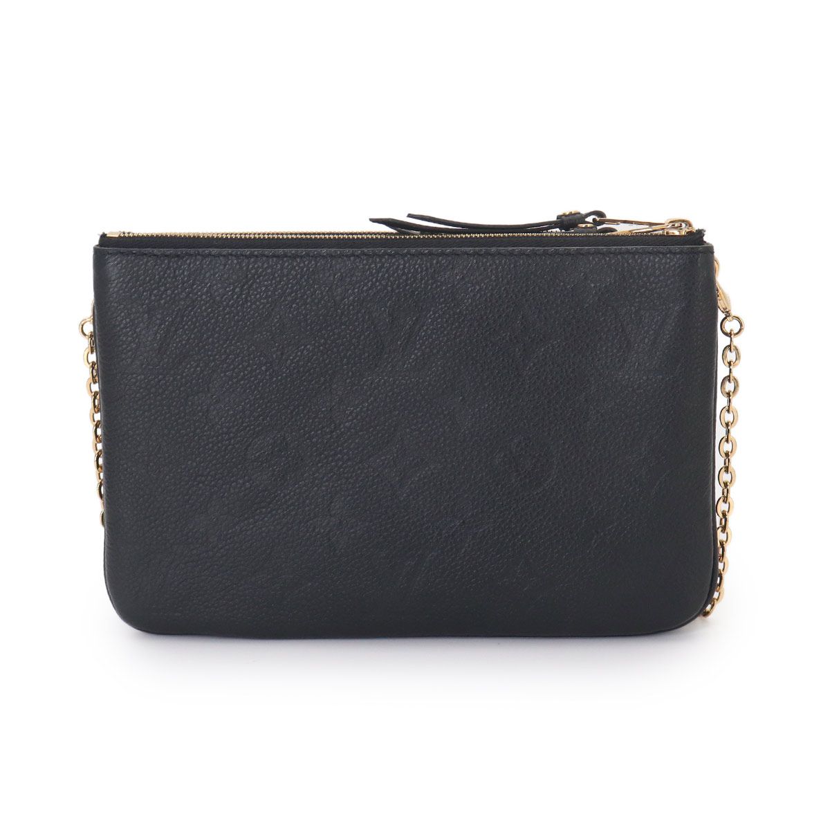 Louis Vuitton Monogram Empreinte Pochette Double Zip Shoulder Bag Leather — view 3