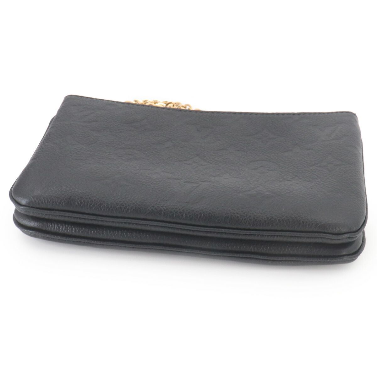 Louis Vuitton Monogram Empreinte Pochette Double Zip Shoulder Bag Leather — view 5
