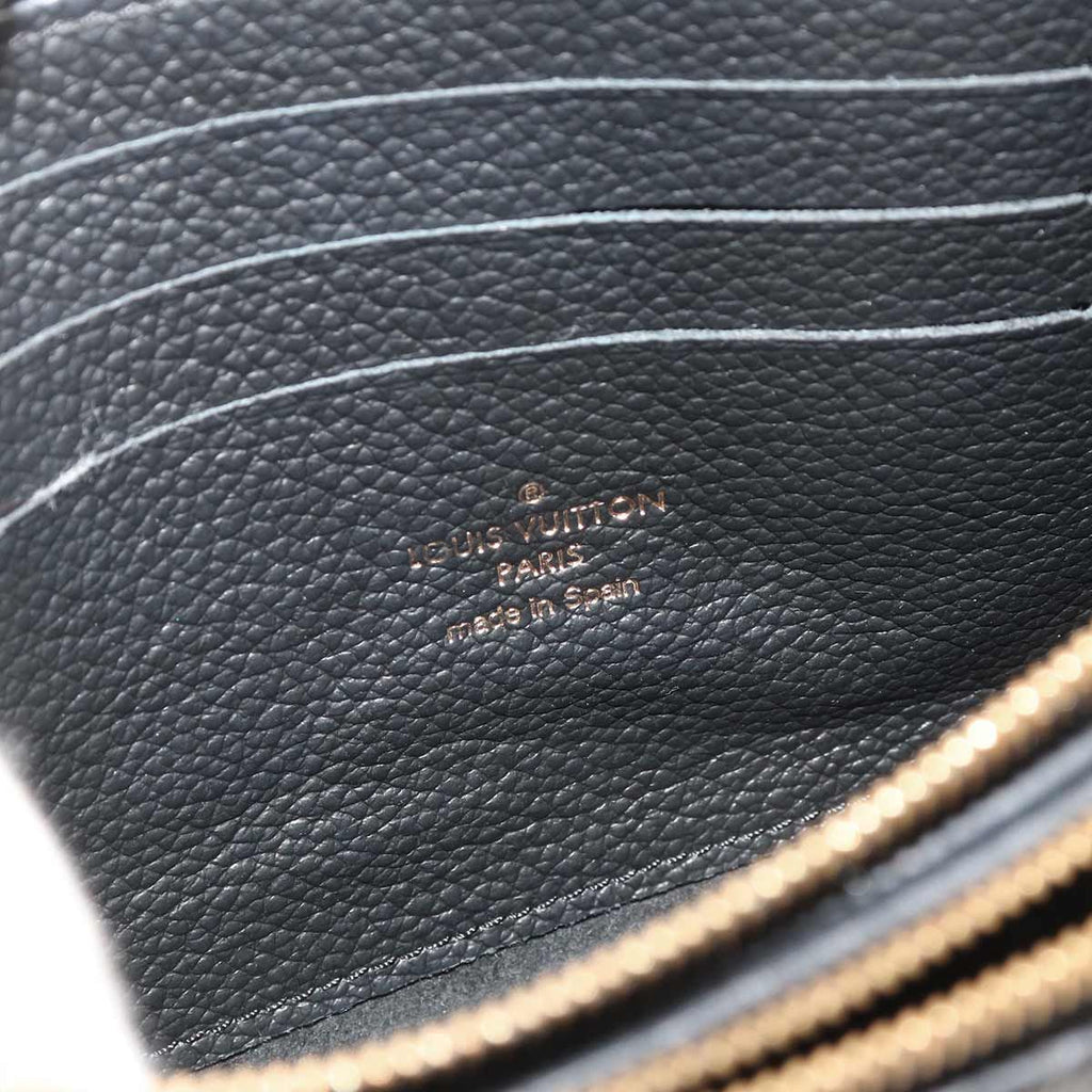 Louis Vuitton Monogram Empreinte Pochette Double Zip Shoulder Bag Leather — view 9