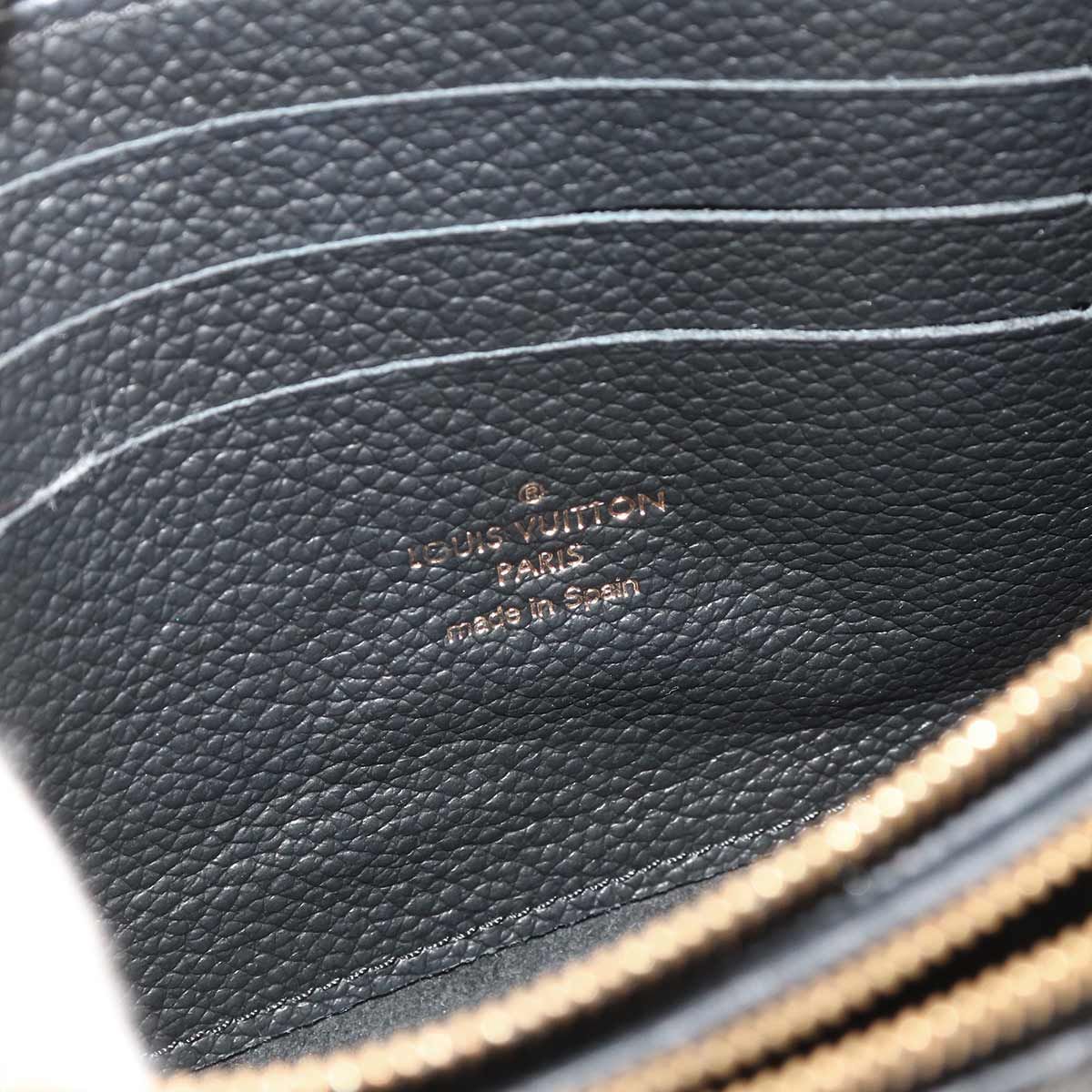 Louis Vuitton Monogram Empreinte Pochette Double Zip Shoulder Bag Leather — view 9