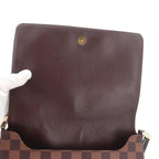 Louis Vuitton Damier Musette Tango Long Shoulder Bag Ebene — view 8