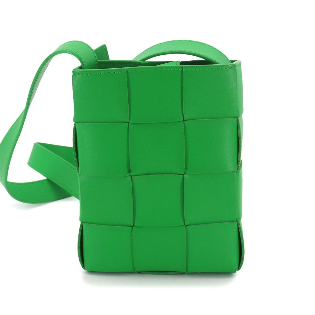Bottega Veneta Intrecciato Cassette Mini Crossbody Shoulder Bag Leather — view 3