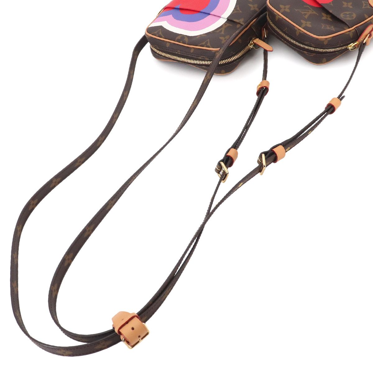 Louis Vuitton Monogram Game on Panam Set Shoulder Bag Brown — view 6