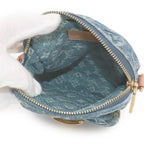 Louis Vuitton LV Remix Pochette Fairfax Shoulder Bag Monogram Denim Blue — view 7