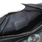 Louis Vuitton Comet Messenger Shoulder Bag Leather Black Multicolor — view 7